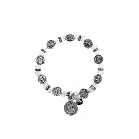 Pulsera San Benito Transparente