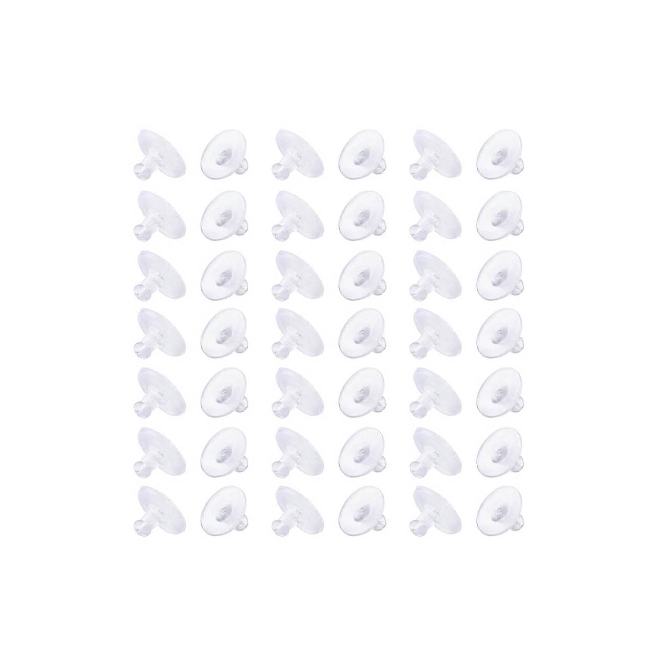 Topes De Aros Disco Silicona - Bisuteria